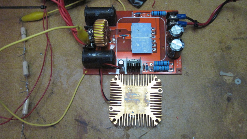 Reveal of Heat Sink Mounting