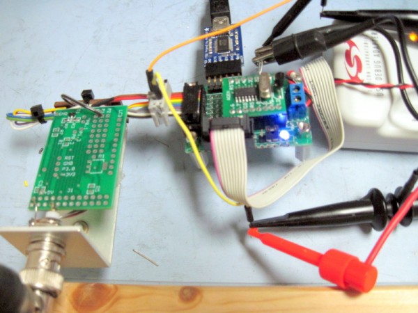 Closeup of the ELITE Development System